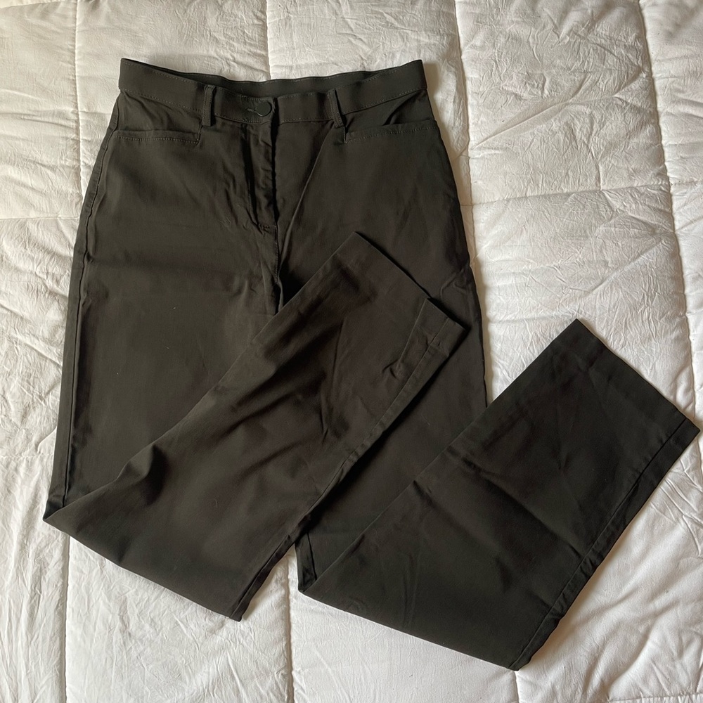 TanJay Women’s Dark Olive Pants
